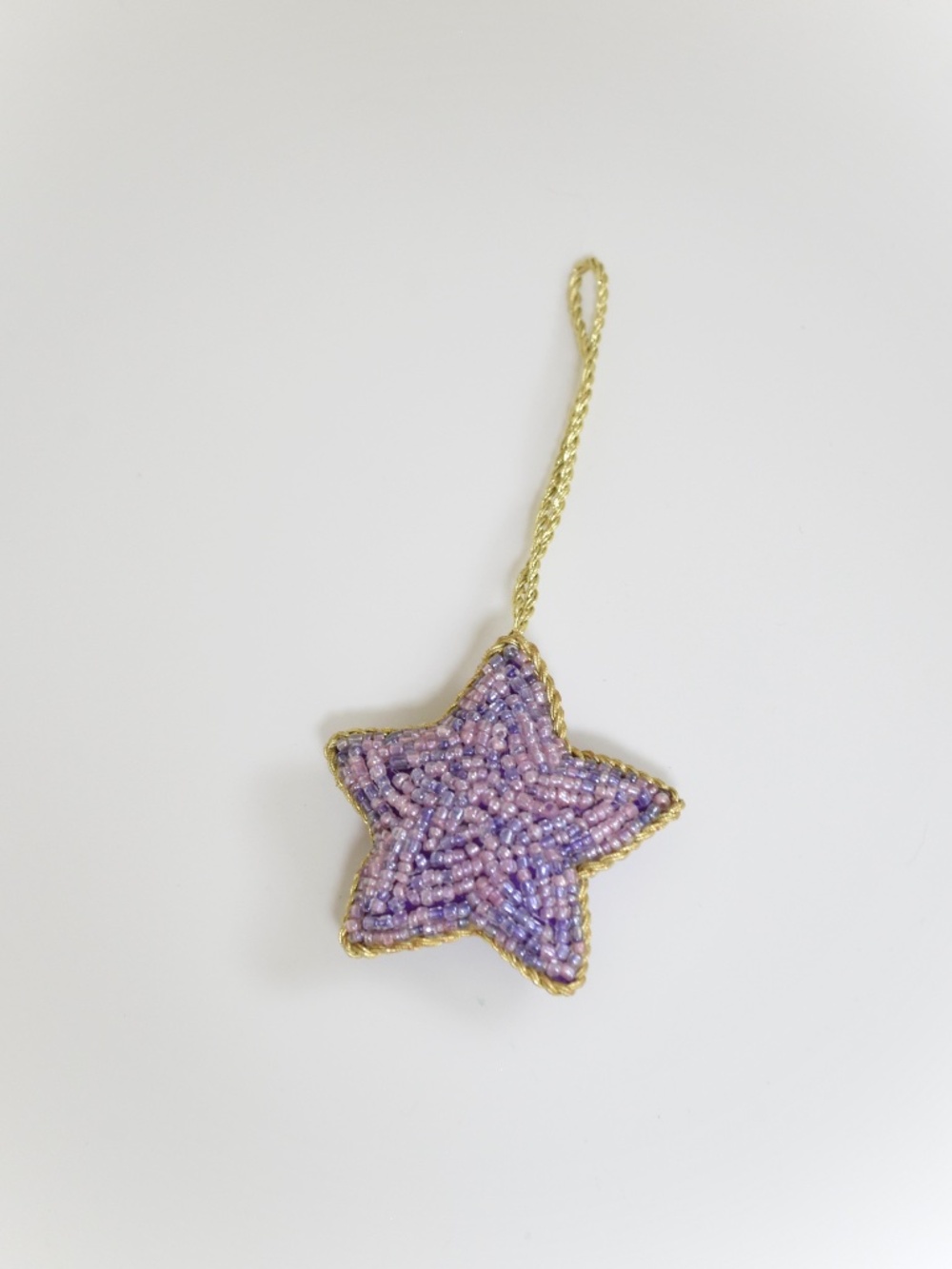 Beaded Star Ornament